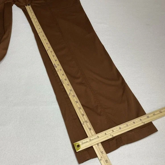 Sanctuary Modern Straight Wide Leg Pants High Rise Women's Sz 29 Clove Brown - Picture 8 of 12